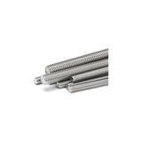 Badem10 M6x1000 mm Saplama Galvanizli Gijon Rot Tij Başsız Civata