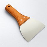 Badem10 Macun Spatulası 11 cm Paslanmaz Çelik Esnek Uçlu Duvar Boya Alçı Sıva Uygulama Aparatı - 1,1 lt
