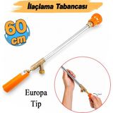 Badem10 Mekanik Yeni Nesil Püskürtücü 60 cm Basınçlı Ilaçlama Sisleme Tabancası Pompası 1 Adet