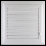 Badem10 Menfez Banyo Wc Tuvalet Havalandırma Plastik Panjur Beyaz 45x55 CM