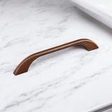 Badem10 Meriç 160 mm - 16 cm Eskitme Antik Bakır Metal Mobilya Mutfak Dolabı Dolap Kulpu Kulbu Kulpları