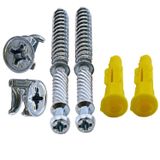 Badem10 Mi-Fiks Kolay Montaj Gizli Raf Tutucu Taşıyıcı Set 8 cm