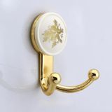Badem10 Misket Askı Gold Dolap Askılık Askılığı Duvar Vestiyer Banyo Mutfak Elbise Kıyafet Askısı Altın