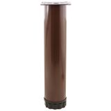 Badem10 Mobilya Kanepe Baza Koltuk Destek Ayağı Ayarlanabilir 20 cm Kahverengi Metal Ayak