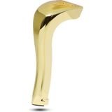 Badem10 Mobilya Kanepe Koltuk Masa Sehpa Puf Ayağı Metal Baza Ayakları 16 cm Gold