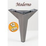 Badem10 Moderno Mobilya Kanepe Sehpa Tv Ünitesi Baza Koltuk Ayağı Çekyat Renk Saten Eskitme 12 cm Ayakları