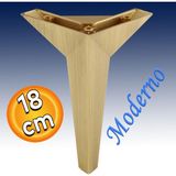 Badem10 Moderno Mobilya Kanepe Sehpa Tv Ünitesi Baza Koltuk Ayağı Sarı Gold Altın Eskitme 18 Cm Ayakları