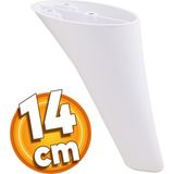 Badem10 Napoli Lüks 14 Cm Beyaz Mobilya Kanepe Tv Ünitesi Komidin Komodin Berjer Koltuk Ayağı Ayakları