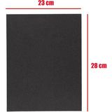 Badem10 Nikon Bez Zımpara 100 Kum Su Zımparası Yumuşak Sulu Kuru Zımpara 23x28 cm (1 ADET)