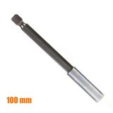 Badem10 Nt Tools 1/4 Manyetik Bits Uzatma 100 mm Vidalama Civata Sıkma Ucu