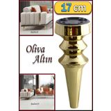 Badem10 Oliva Gold Altın 17 Cm Mobilya Kanepe Koltuk Tv Ünitesi Konsol Yükseltme Yükseltici Ayağı Ayakları