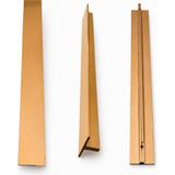 Badem10 Özen Düz Bronz Metal Çekmece Kulpu 320 mm Mobilya Dolap Kapak Kulp Mutfak Banyo Vestiyer Kulbu