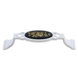 Badem10 Palmira Mutfak Dolabı Çekmece Dolap Kapak Beyaz 96 mm Metal Kulp