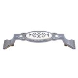Badem10 Palmira Mutfak Dolabı Çekmece Dolap Kapak Krom Renk 96 mm Metal Kulp