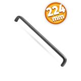 Badem10 Paris Çekmece Dolap Kapak 224 mm Antik Gümüş Metal Kulp