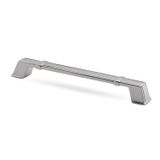 Badem10 Passage 192 mm Parlak Krom Metal Çekmece Dolap Kapak Kulbu