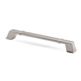 Badem10 Passage Çekmece Dolap Kapak 192 mm İnox Metal Kulp