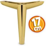 Badem10 Piko Lüks 17 cm Gold Altın Baza Mobilya Kanepe Sehpa Tv Ünitesi Koltuk Ayağı
