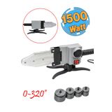 Badem10 Pprc Pvc Plastik Boru Kaynak Makinesi 1500 W Endüstriyel Makina Pafta Seti 40 mm 32 mm 25 mm 20 mm