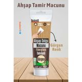 Badem10 (PREMİUM) Ahşap Parke Tamir Macunu GÜRGEN Renk Mobilya Masa Dolgu Çatlak Çizik Giderici 125 ML