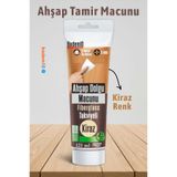 Badem10 (PREMİUM) Ahşap Parke Tamir Macunu KİRAZ Renk Mobilya Masa Dolgu Çatlak Çizik Giderici 125 ML