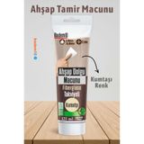 Badem10 (PREMİUM) Ahşap Parke Tamir Macunu KUMTAŞI Renk Mobilya Masa Dolgu Çatlak Çizik Giderici 125 ML