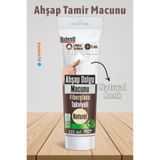 Badem10 (PREMİUM) Ahşap Parke Tamir Macunu NATÜREL RENK Mobilya Masa Dolgu Çatlak Çizik Giderici 125 ML