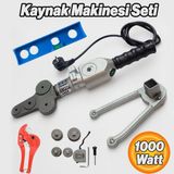 Badem10 Profesyonel 1000 Watt Kaynak Makinesi Seti Termostatlı Isı Ayarlı Plastik Boru Kaynak Cihazı