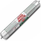 Badem10 Profesyonel Gri Renk Sosis Mastik S754 Pu Sealant 600 ml Sosis Mastik Tabancasına Uygun Silikon - 1 Adet
