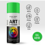 Badem10 RAL6018 Yeşil Prof. Sprey Boya Metal Ahşap Taş Plastik ve Cam Yüzeylere Uygun Spray Boya 400 ml - 400ml - Yeşil - 101