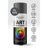 Badem10 RAL7015 Gri Prof. Sprey Boya Metal Ahşap Taş Plastik ve Cam Yüzeylere Uygun Spray Boya 400 ml