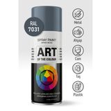 Badem10 RAL7031 Antrasit Gri Sprey Boya Metal Ahşap Taş Plastik ve Cam Yüzeylere Uygun Spray Boya 400 ml