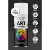 Badem10 RAL9003 Beyaz Prof. Sprey Boya Metal Ahşap Taş Plastik ve Cam Yüzeylere Uygun Spray Boya 400 ml