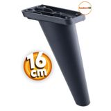 Badem10 Regnum Lüks 16 Cm Siyah Mobilya Kanepe Berjer Komidin Komodin Tv Ünitesi Koltuk Ayağı Ayakları