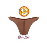Badem10 Rose Lüks 9.5 cm Kahverengi Ahşap Desenli Baza Mobilya Kanepe Sehpa TV Ünitesi Koltuk Ayağı