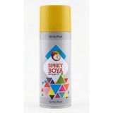Badem10 Sarı Sprey Boya 400 ml – Metal Ahşap Plastik Beton Yüzeylere Uygun Hobi Dekoratif Amaçlı Sprey Boya - 400ml