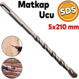 Badem10 Sds Matkap Ucu Beton Duvar Tuğla Açma 5 x 210 mm