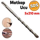 Badem10 Sds Matkap Ucu Beton Duvar Tuğla Açma 5x210 mm