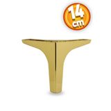 Badem10 Sedef Lüks 14 cm Gold Altın Baza Mobilya Kanepe Sehpa TV Ünitesi Koltuk Ayağı