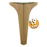 Badem10 Sedef Lüks Mobilya Kanepe Tv Ünitesi Konsol Koltuk Ayağı 19 Cm Ahşap Desenli Kahverengi Ayakları