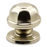 Badem10 Sekizgen Niken Saten Kapı Tokmağı Topuzu Kolu Metal Tokmak