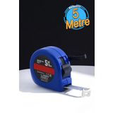 Badem10 Şerit Metre Darbeye Dayanıklı Kilitli 5 Metre x 19 mm (RHT0680519) * Renk Seçenekli *