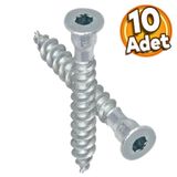 Badem10 Silindir Vida Allen Başlı Kabin Vidası 6.5x70 10 Adet