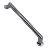 Badem10 Simay Mobilya Mutfak Dolabı Çekmece Dolap Kapak Kulpu Düz Metal Kulp Kulbu Kulpu 160 mm Füme