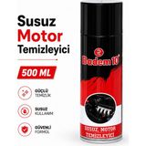 Badem10 Susuz Motor Temizleyici Bakım Sprey 500 ml Yağ Kir Sökücü Oto Motor Temizleme Bakım Spreyi