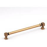 Badem10 Talas Düz 224 mm Soft Antik Metal Kulp Mobilya Çekmece Dolap Kapak Kulpu Dayanıklı Kulbu Kulpları