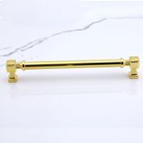 Badem10 Talas Gold Altın Metal Kulp 192 mm Mobilya Çekmece Mutfak Dolabı Dolap Kulpları Kulb 19.2 cm