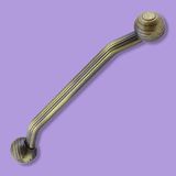 Badem10 Topuz Mutfak Dolabı Çekmece Dolap Kapak Antik Sarı 160 mm Metal Kulp