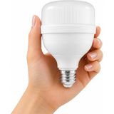 Badem10 Torch Kristal LED Ampul 20 Watt Yüksek Aydınlık Sunan Soğuk Beyaz Ampül 2000 Lümen Güçlü Işık - 50 - 60 W