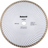 Badem10 Turbo Elmas Kesme Diski 230 mm Beton Mermer Granit Fayans Kesim Profesyonel Dayanıklı Disk - Gri